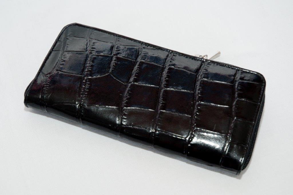 Easy to Use Ladies Zip Around Purse – Style 41856 | E. Baronos Leather ...